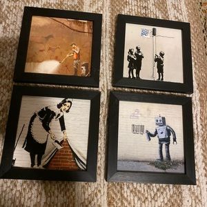 Banksy Framed Prints